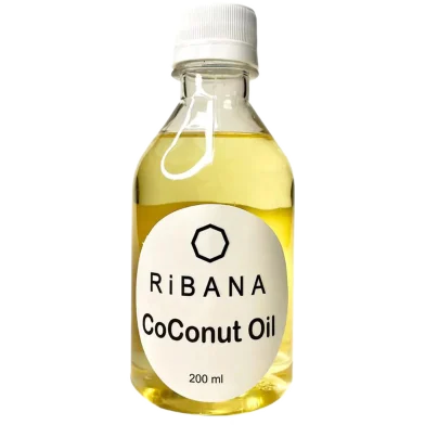Ribana Organic Coconut Oil - 200 ml - Rokomari product